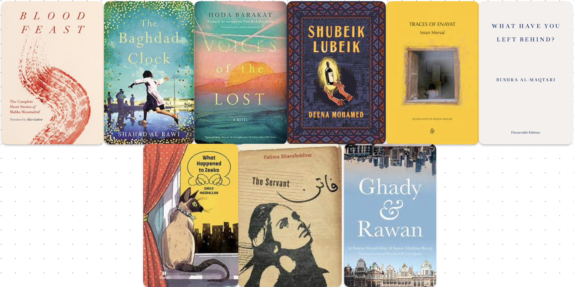 Women in Translation Month Arabic Recommendations